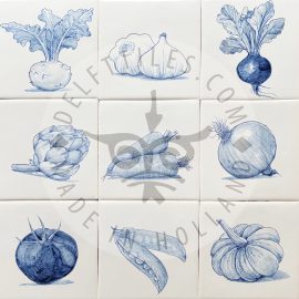 Vegetable Vegetables Tiles – Big – (GG)