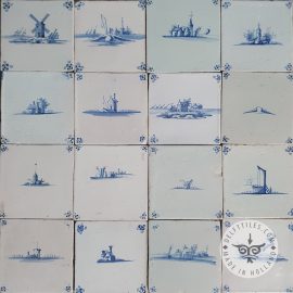 Mix  18th century Landscape Tiles