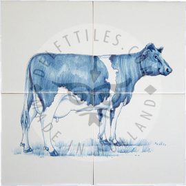 Cow tile panel 2×2 tiles (HD4f)