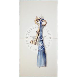 Hanging Key tile panel 1×2 tiles (HS2b)