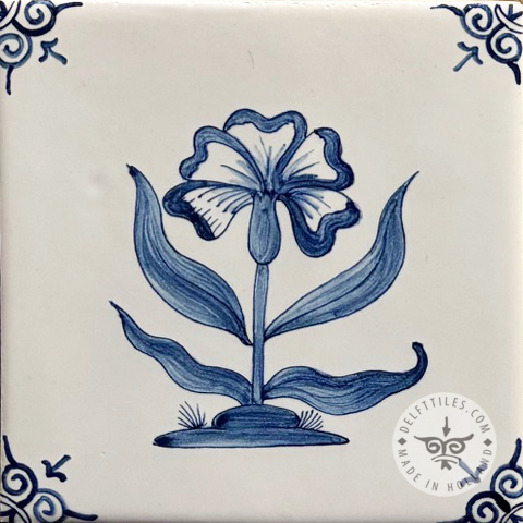 Big Flowers in Sepia Tiles 2 (BG2_s) - Image 5